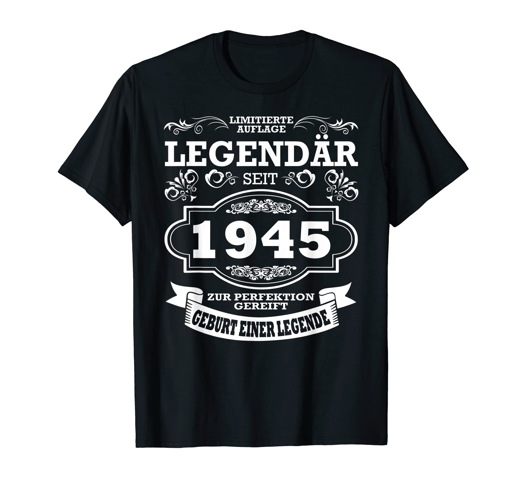 1945 Birthday Shirt For Men – “Gettin' Old Pissy And Cranky” 80th Birthday Gift, Customizable Year & Color