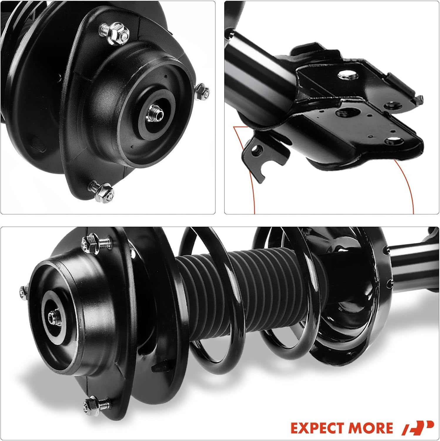 A-Premium Front Strut Assembly Compatible with Subaru Legacy 2005 2006 2007 2008 2009-2x Replacement Suspension Complete Strut Shock Absorber with Coil Spring