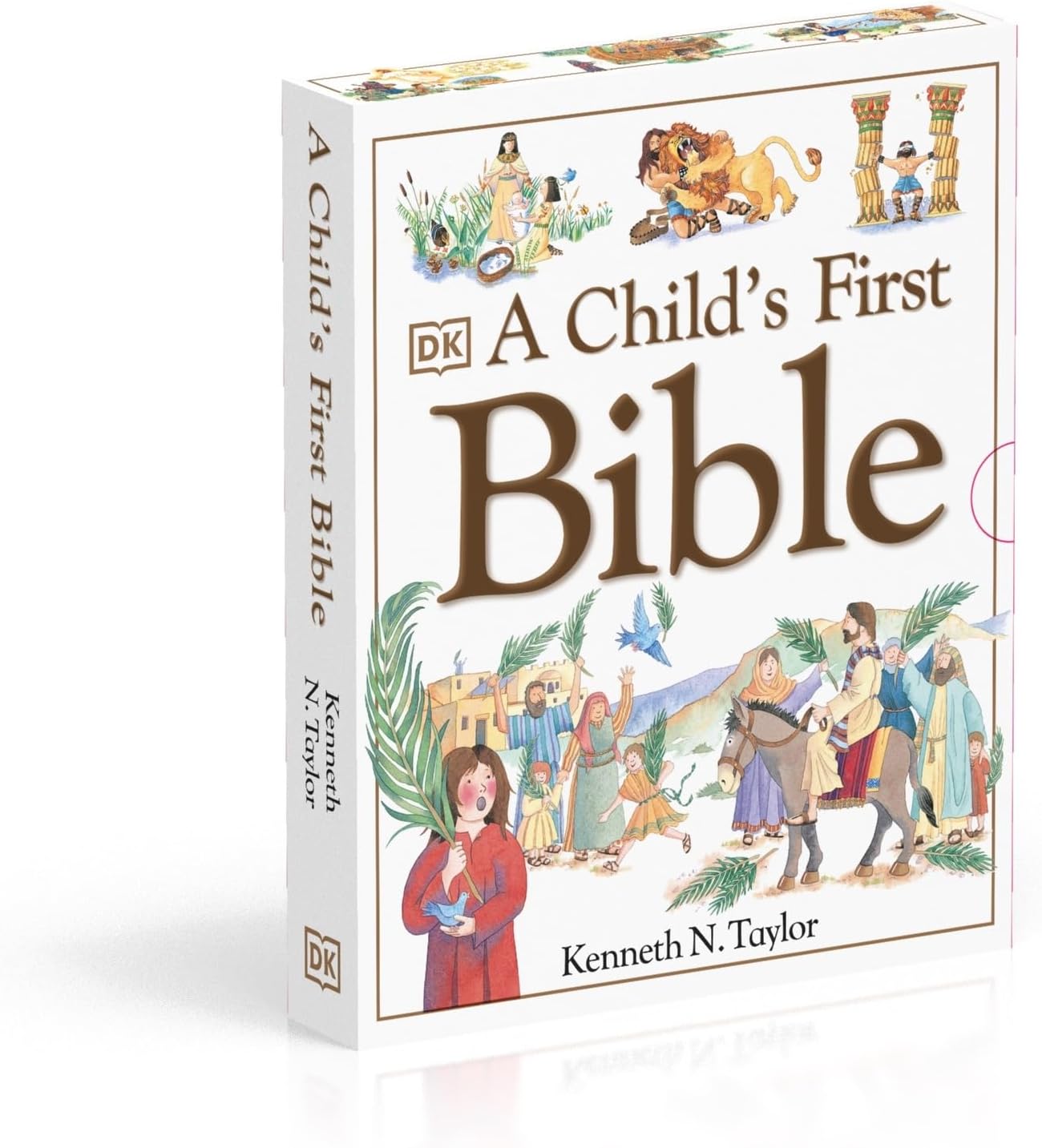 A Child's First Bible | 125 Illustrated Bible Stories from the Old & New Testament | Baby’s First Bible Gift | Kids Bible Storybook