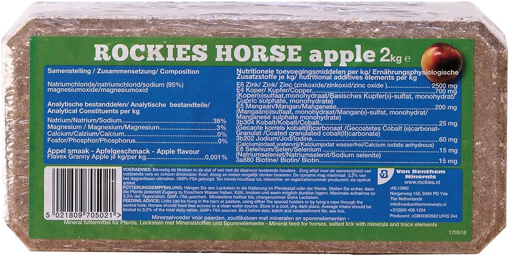 Rockies Liksteen 2KG Appel