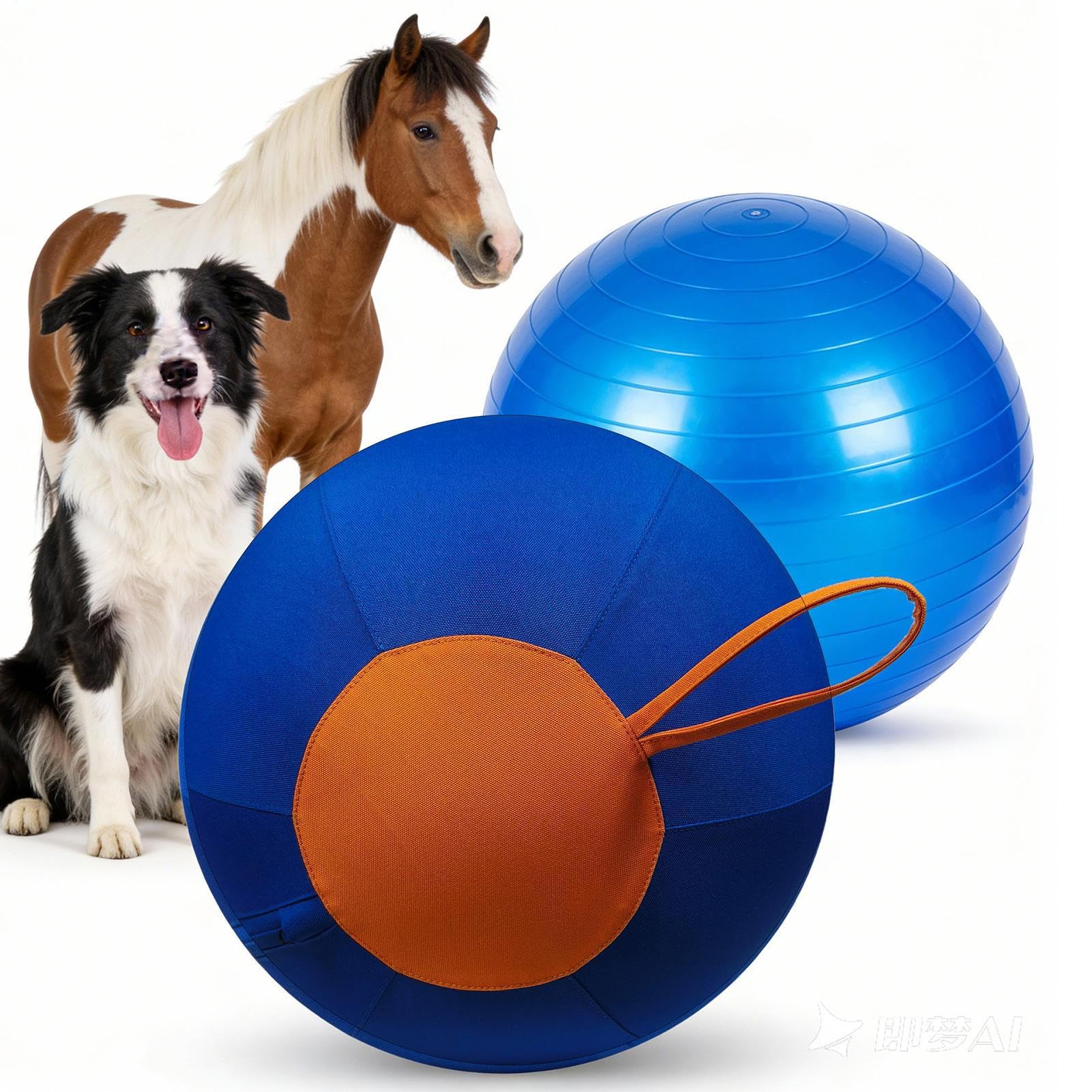 Pelota de Pastoreo para Perros Juguete Gigante Interactivo para Mascotas | Pelota Grande para Juegos al Aire Libre Para cachorros razas pequeña mediana grande, del aburrimiento, en casa, viaje,