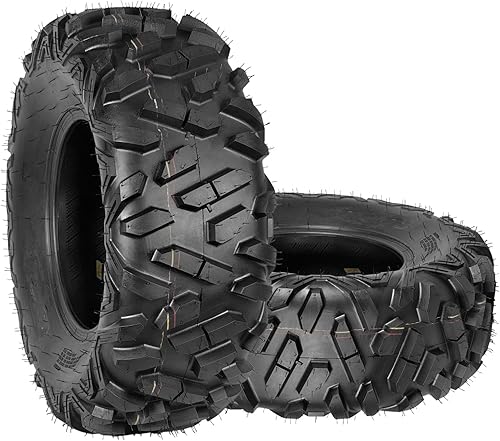 Miniatura 7 de Neumáticos para ATV, Paquete de 2 26x11-12 26x11x12 Neumáticos ATV UTV para Sendero, Desierto, Lodo, Tierra, Calle, Arena, 6PR Sin Cámara