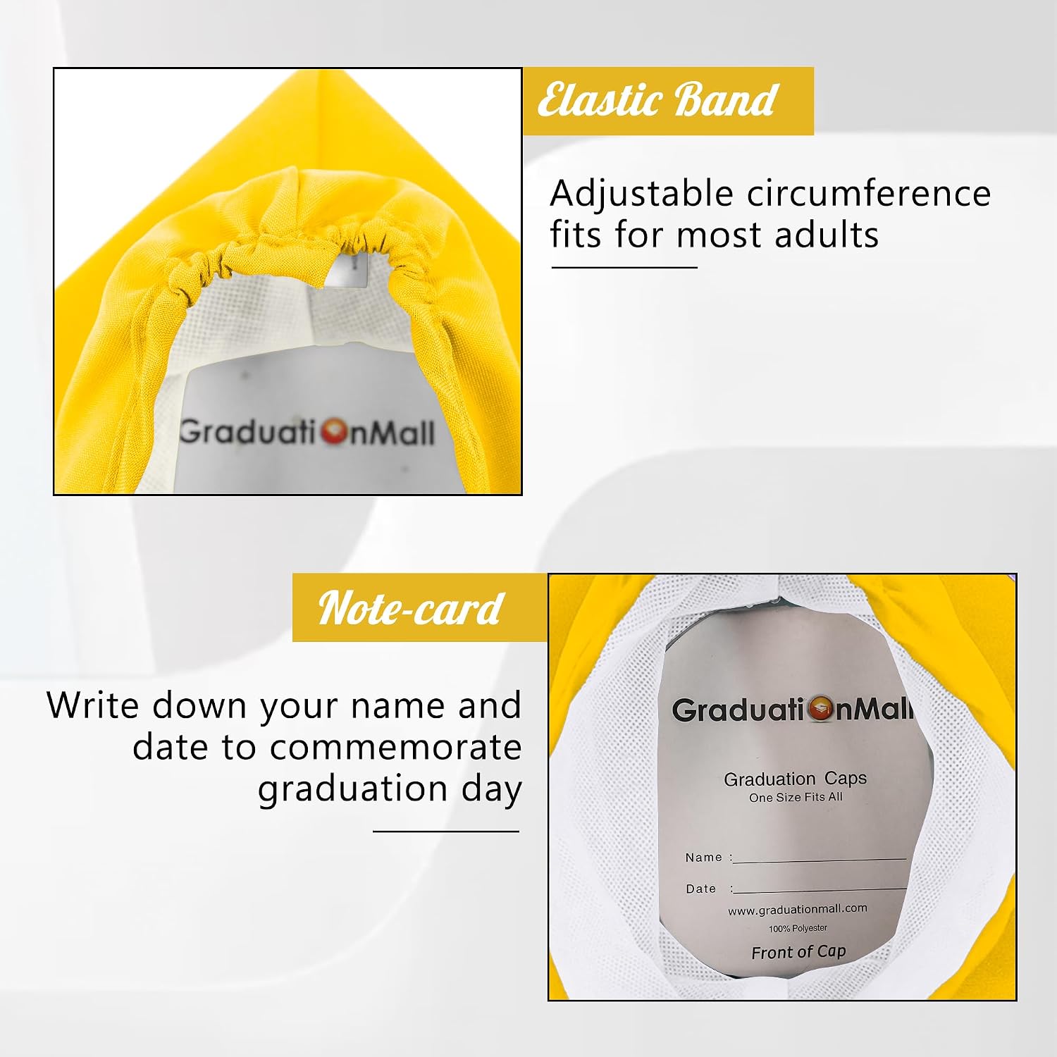 GraduationMall Matte Graduation Cap with 2026 Tassel for High School & Bachelor image 5