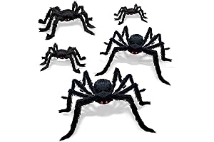 5Pcs Drop Spider Halloween Decoration Outdoor/Indoor