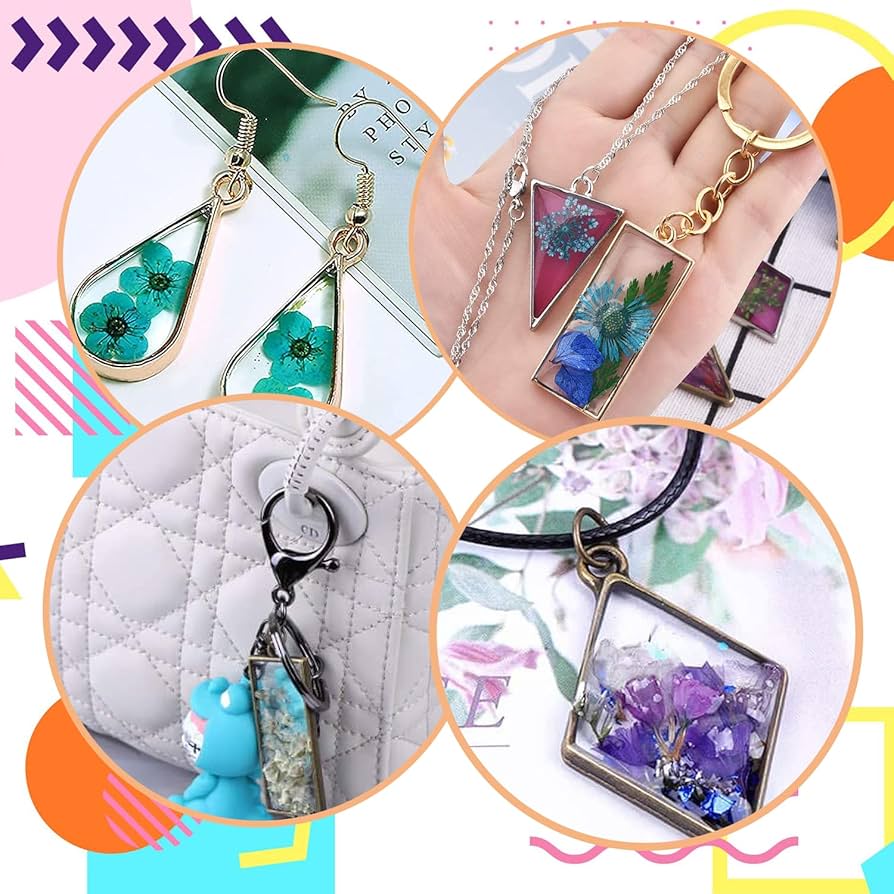 Amazon.co.jp: HUAZONTOM レジン枠 空枠 30個入り レジン