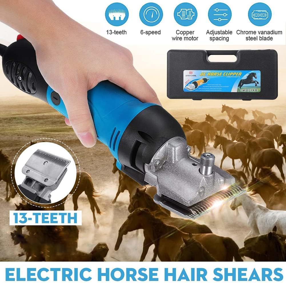 Tosatrici Elettriche Portatili Professionali per Pecore - Ideali per La Toelettatura di Lana, Pelo E Capelli di Pecore, Capre, Alpaca, Conigli Dangora E Altri Animali da Allevamento - Kit di