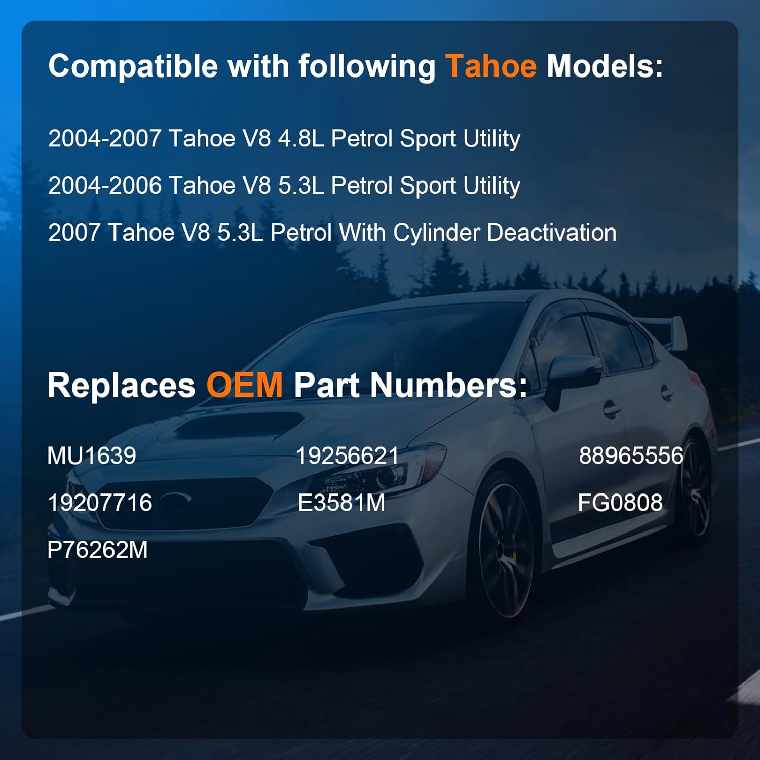 Electric Fuel Pump Assembly Compatible with Chevy Tahoe Cadillac Escalade GMC Yukon 2004 2005 2006 2007 4.8L 5.3L 6.0L V8, Replace E3581M FG0808 P76262M - Image 3