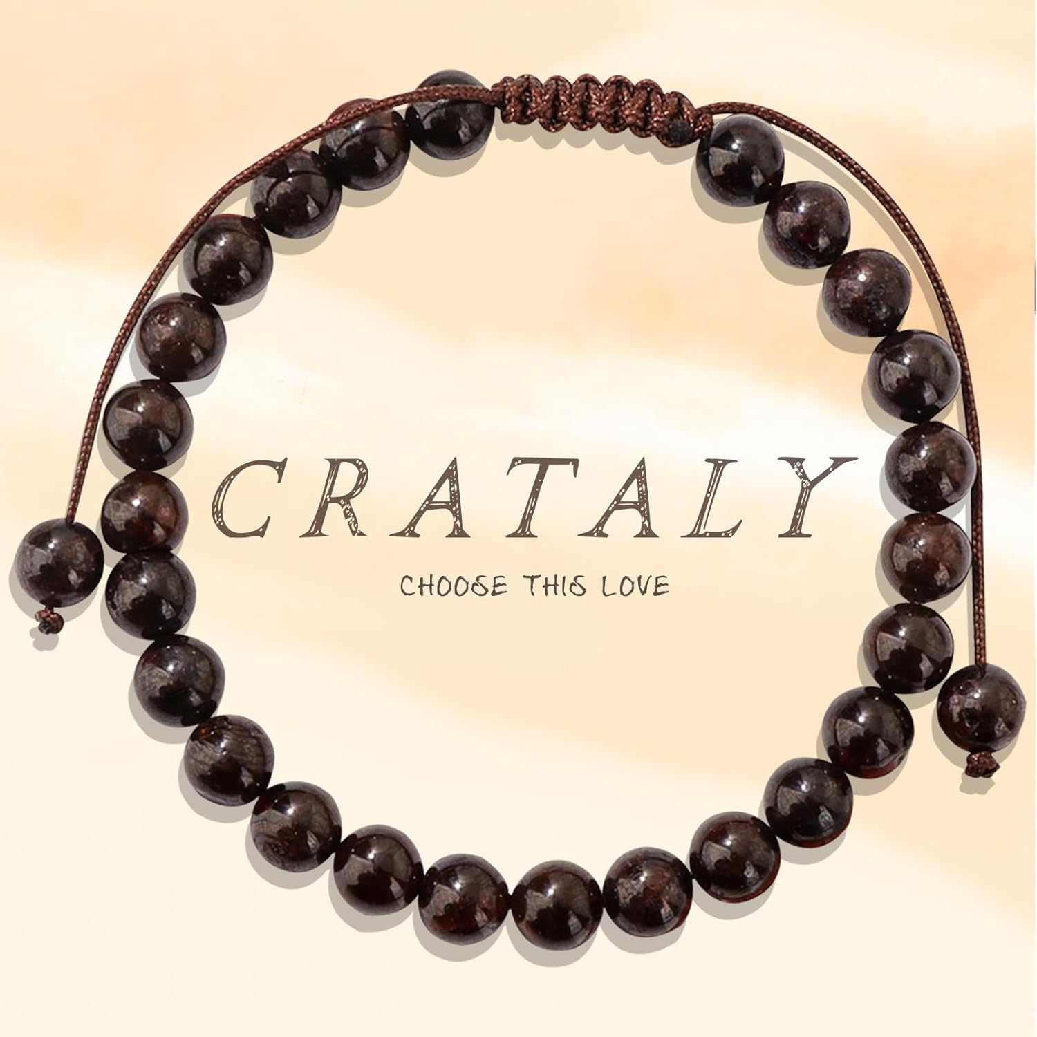 Irregular Healing Crystal Wrap Bracelet for Women Men, Natural Stone Birthstone Adjustable Jewelry,Anxiety Relief Jewelry,Protection Bracelets For Birthday Valentines Day Mother's Day Christmas Thanksgiving Gifts - Image 3