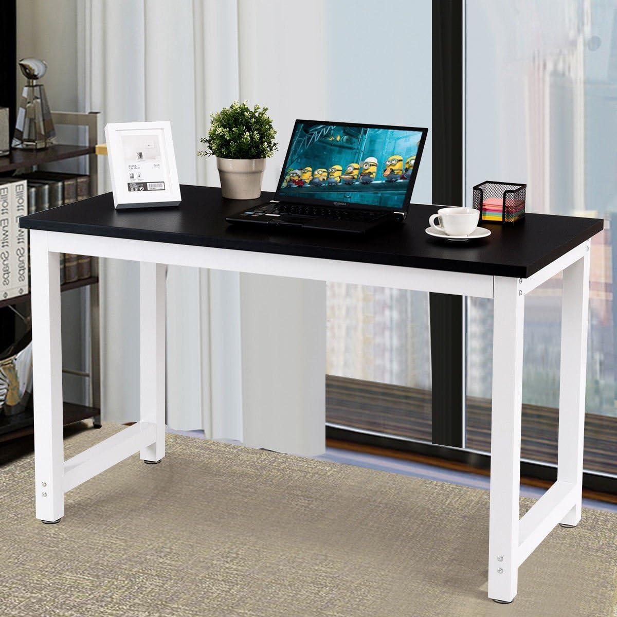 Computer Desk PC Laptop Table Wood Workstation Study Home Office Furniture