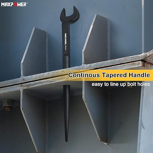 Vista 19 de MAXPOWER Llave Spud, apertura nominal de 7/8 pulgadas