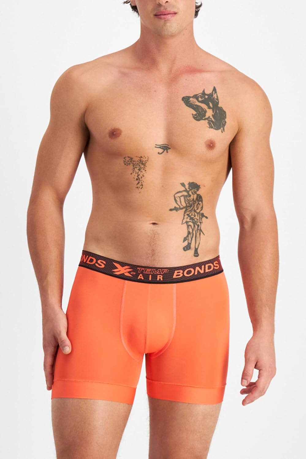 Bonds Men's Cooling X-Temp Air Boxer Briefs Performance Underwear For Men - Image 2