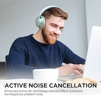 Amazon.com: AUSDOM Wireless Headphones Noise Cancelling