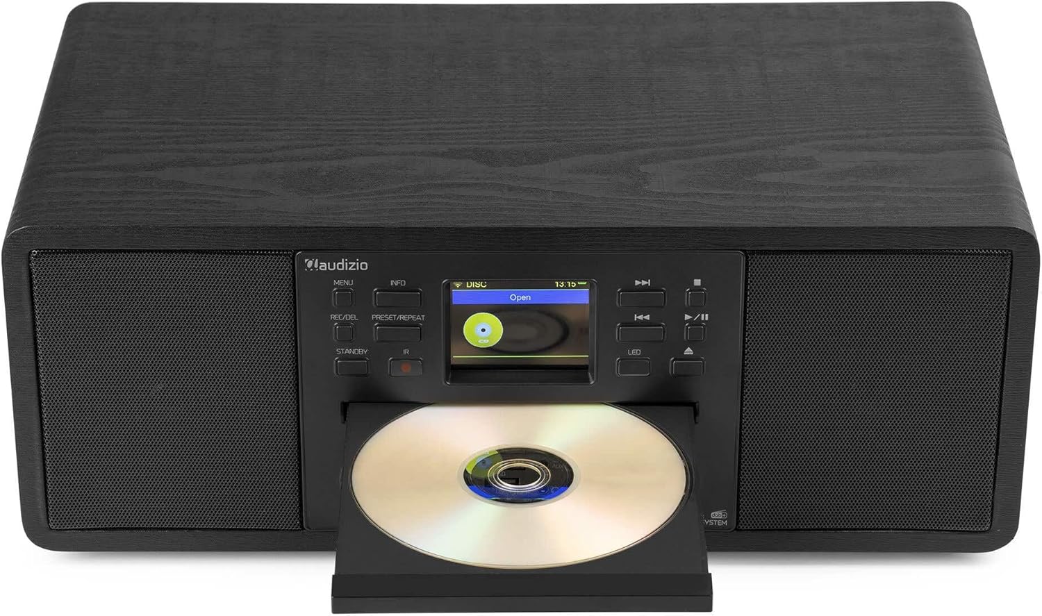 Audizio Avola Internet Radio with CD tray open