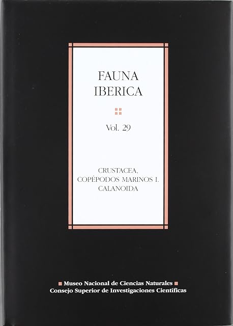 Portada de Fauna Iberica Vol. 29 : Crustacea Copepodos Marinos i. Calanoida