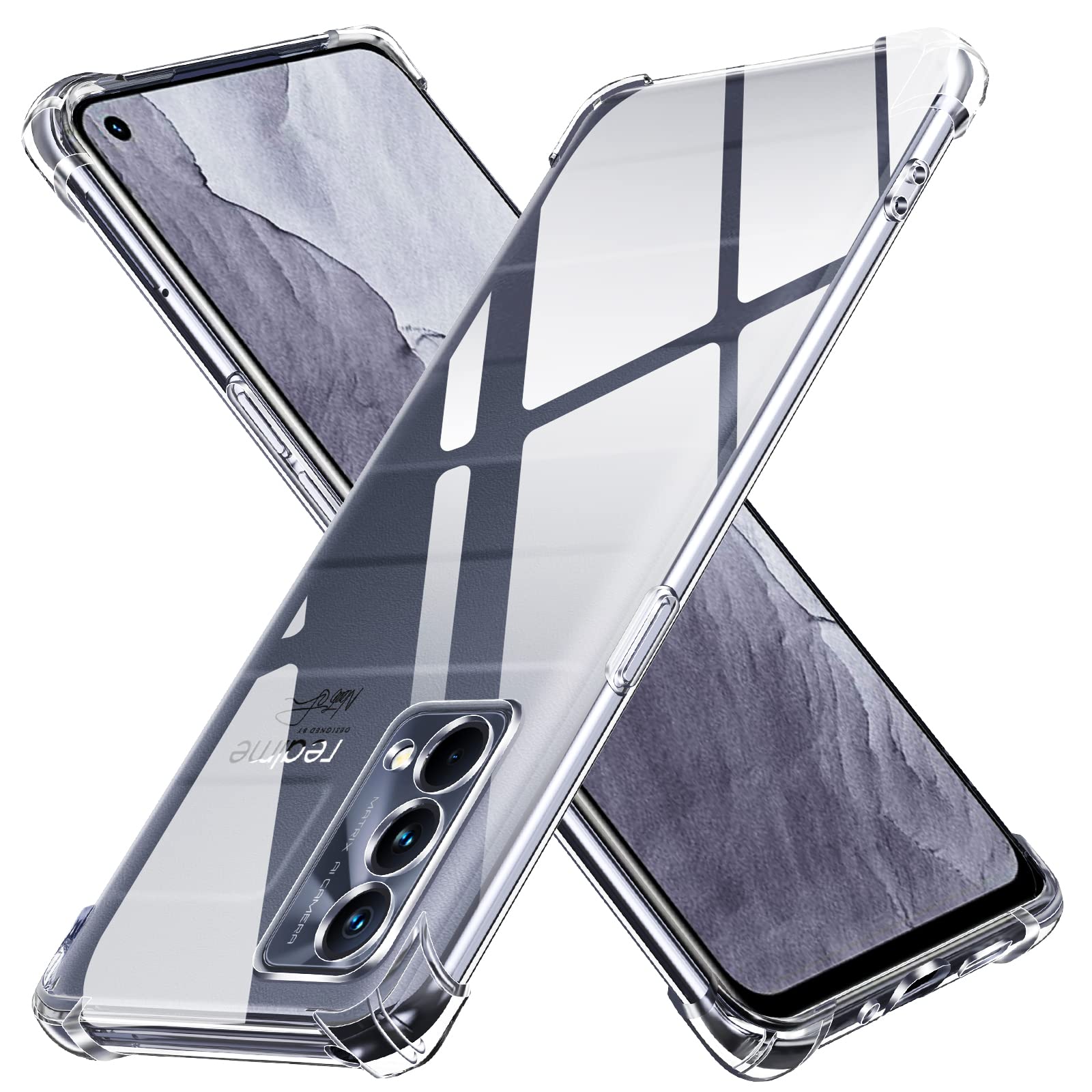Ivoler Silikon-Hülle Transparent Für Realme GT 6 / GT 6T – Stoßfest, Kratzfest, TPU