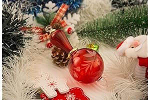 Festive Red Christmas Ornaments: A Touch of Elegance for Your Holiday Decor