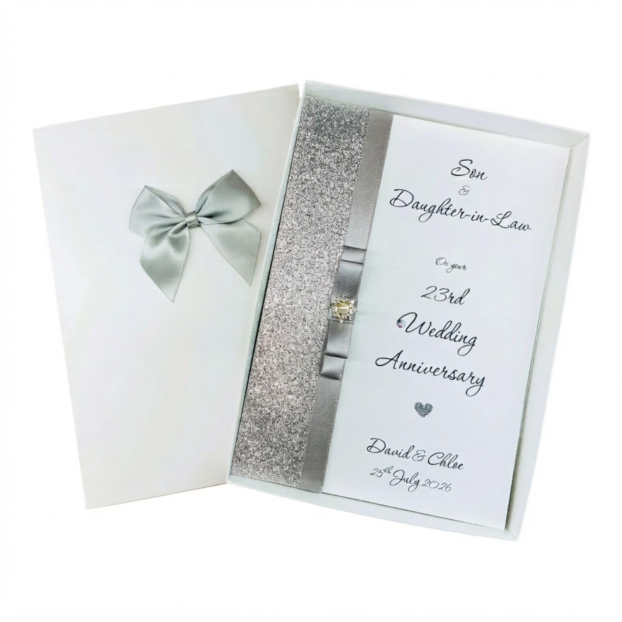 Son & Daughter-in-Law 23rd Wedding Anniversary Card 23 Years - LB 310