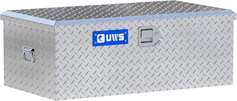 UWS EC20061 36-Inch Heavy-Wall Aluminum Foot Locker Tool Chest Storage Box, RigidCore Lid