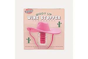PINK COWBOY HAT BOTTLE STOPPER