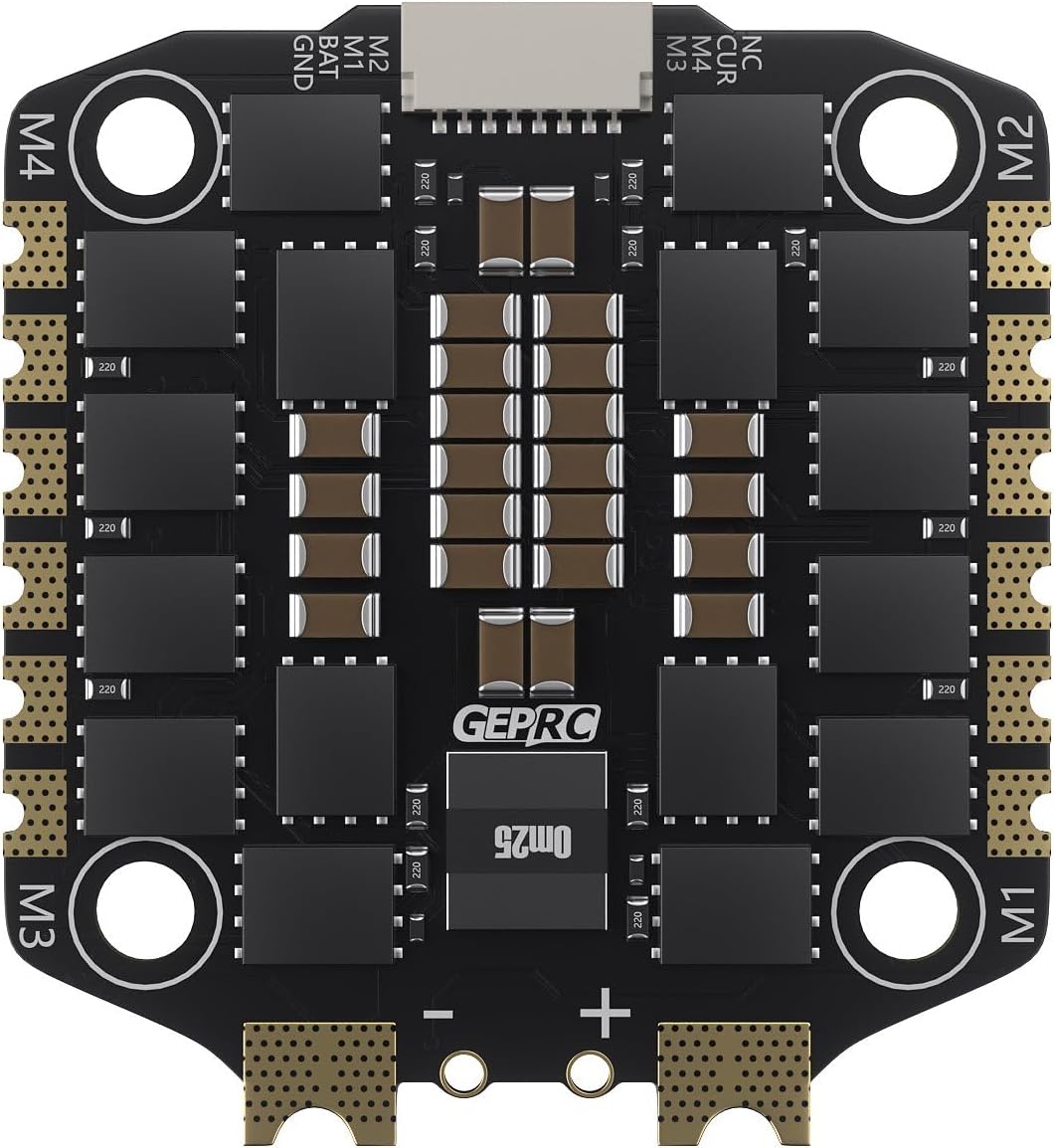 ด้านล่าง view of GEPRC TAKER 60A BLS ESC