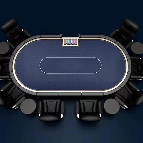Miniatura 2 de BALIKEN Texas Holdem - Mantel profesional impermeable y resistente al polvo, 108 x 56 pulgadas, lavable e planchable. 12 meses de garantía