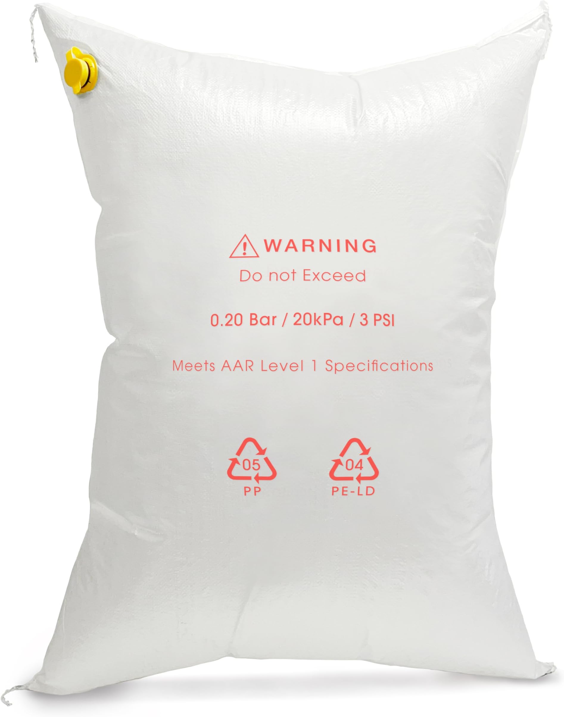 8NET Reusable Dunnage Airbags 36" x 72", 150, Level-1, 2-Ply,Woven Polypropylene, for Container Loading: Eliminating Empty Spaces in Trucks and Container