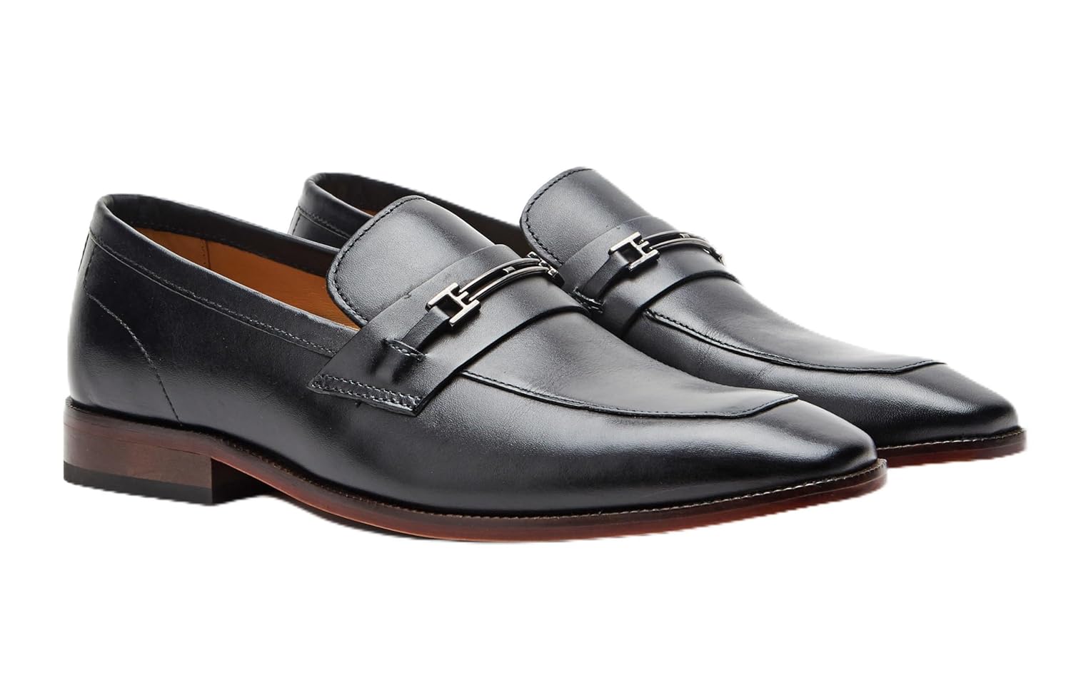 Symbol Premium Mens Formal Slip-on Moccasin Leather Shoes