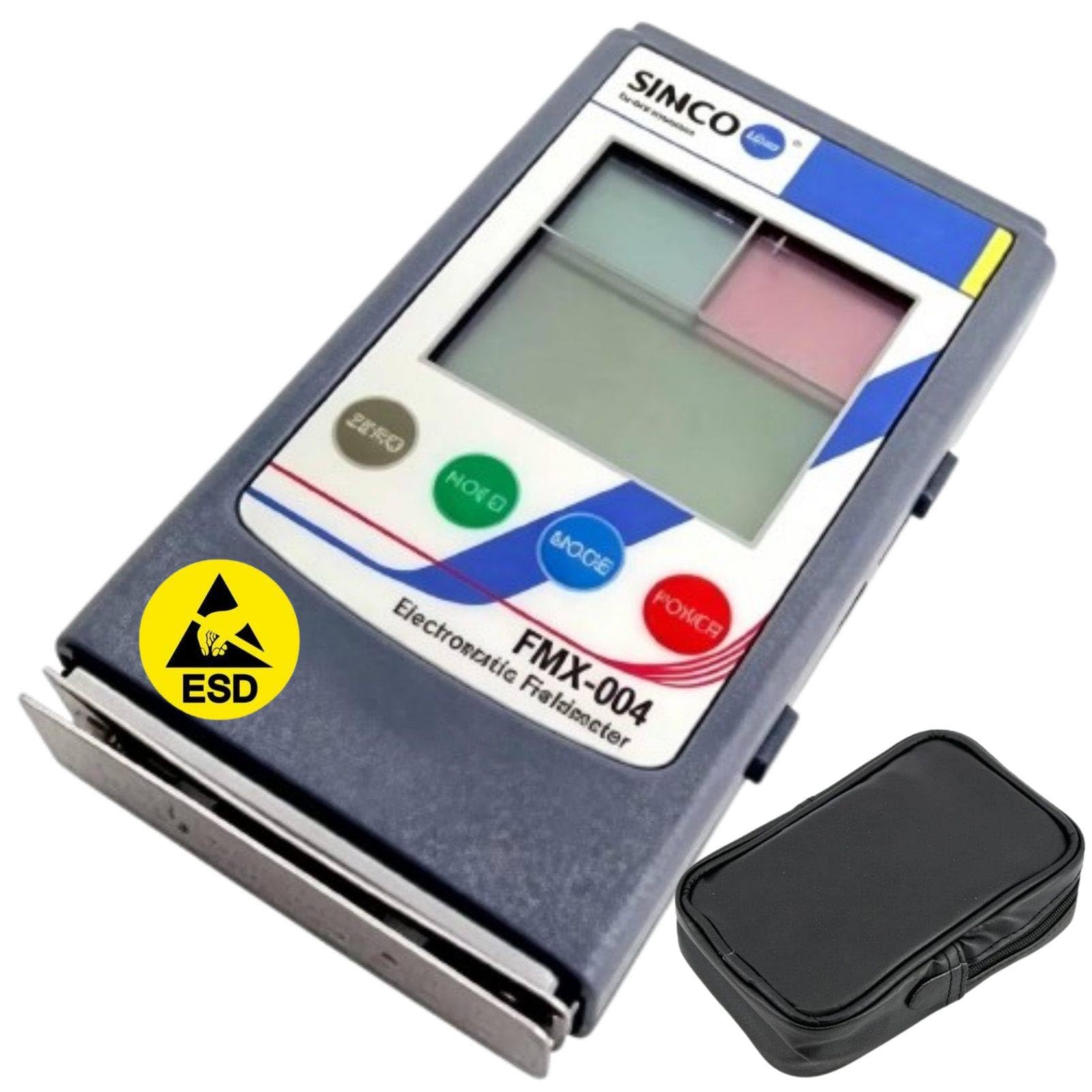 MhWrughts Static Electricity Meter Electrostatic Field Meter 0-30kV 2-in-1 ESD Voltage Tester for Semiconductor Production Equipment 0~30KV