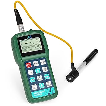 Portable Hardness Tester, Leeb Hardness Tester with USB Communication Interface and Test Block
