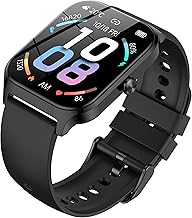 CASCHO Reloj Inteligente Hombre Mujer,1.85" HD Smartwatch con Llamadas, Whatsapp Notificaciones, Smart Watch con Podómetro/Pulsómetro/SpO2/Monitor de Sueño,115+ Modos Deportes, IP68 Impermeable