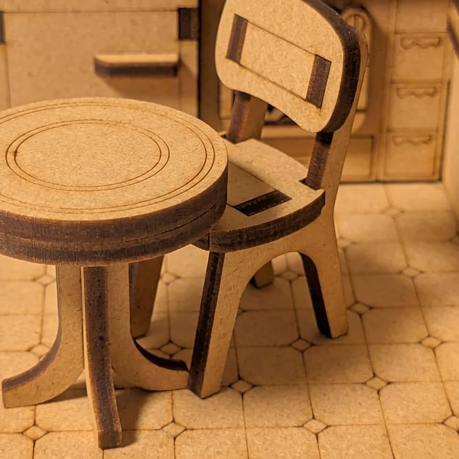 AlgWoodDesign Mutfak Ahşap Maket - Görsel 4