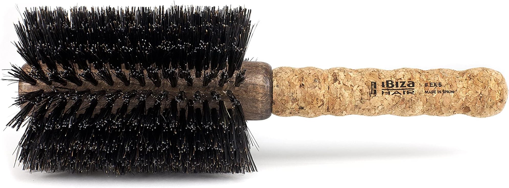 Ibiza Hair EX5 Extended Cork Round Brush, Extra Large