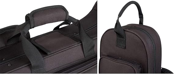 Protec Tenor Trombone Contoured MAX Case (F Attachment), Black, Model MX306CT