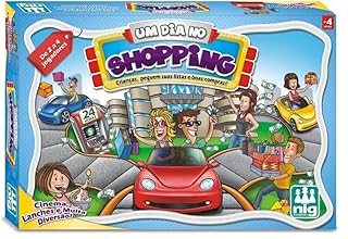 Jogo Um Dia no Shopping, Nig Brinquedos, Multicolorido