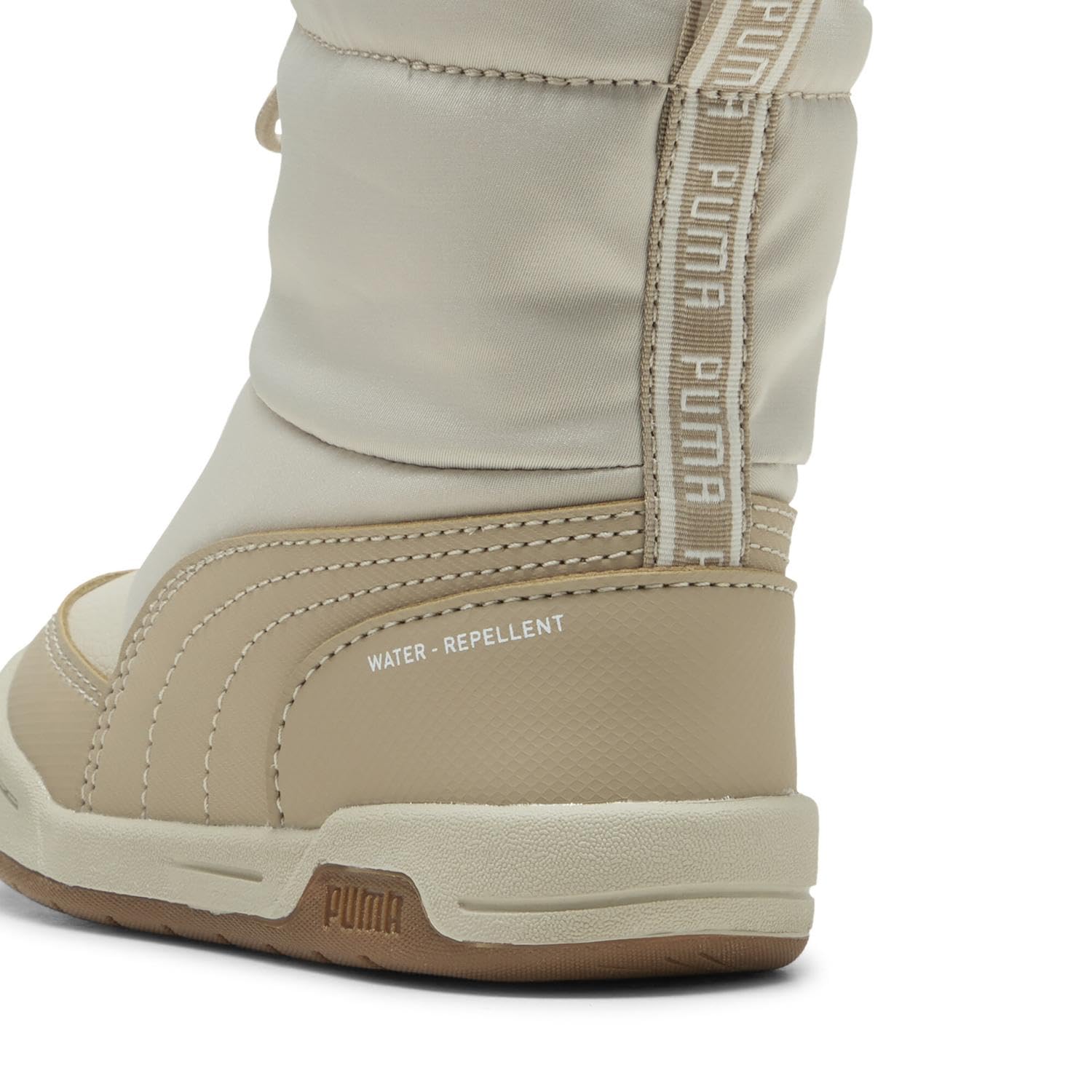 PUMA Unisex Baby MULTIFLEX 2 Boot AC INF Sneaker, Desert DUST-Ice Coffee, 21.5 EU