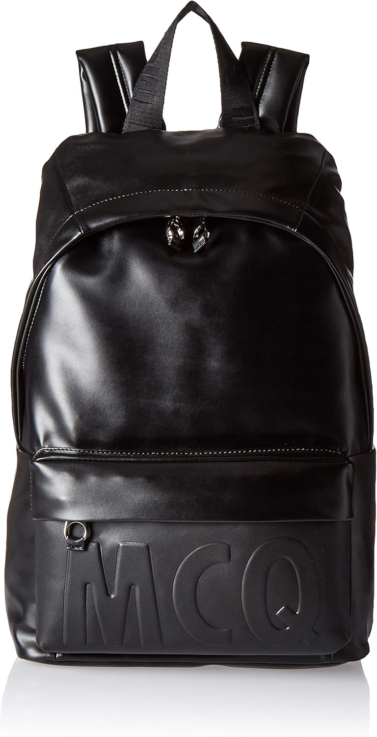 McQ Men's Classic Backpack, Black, One Size Clothing