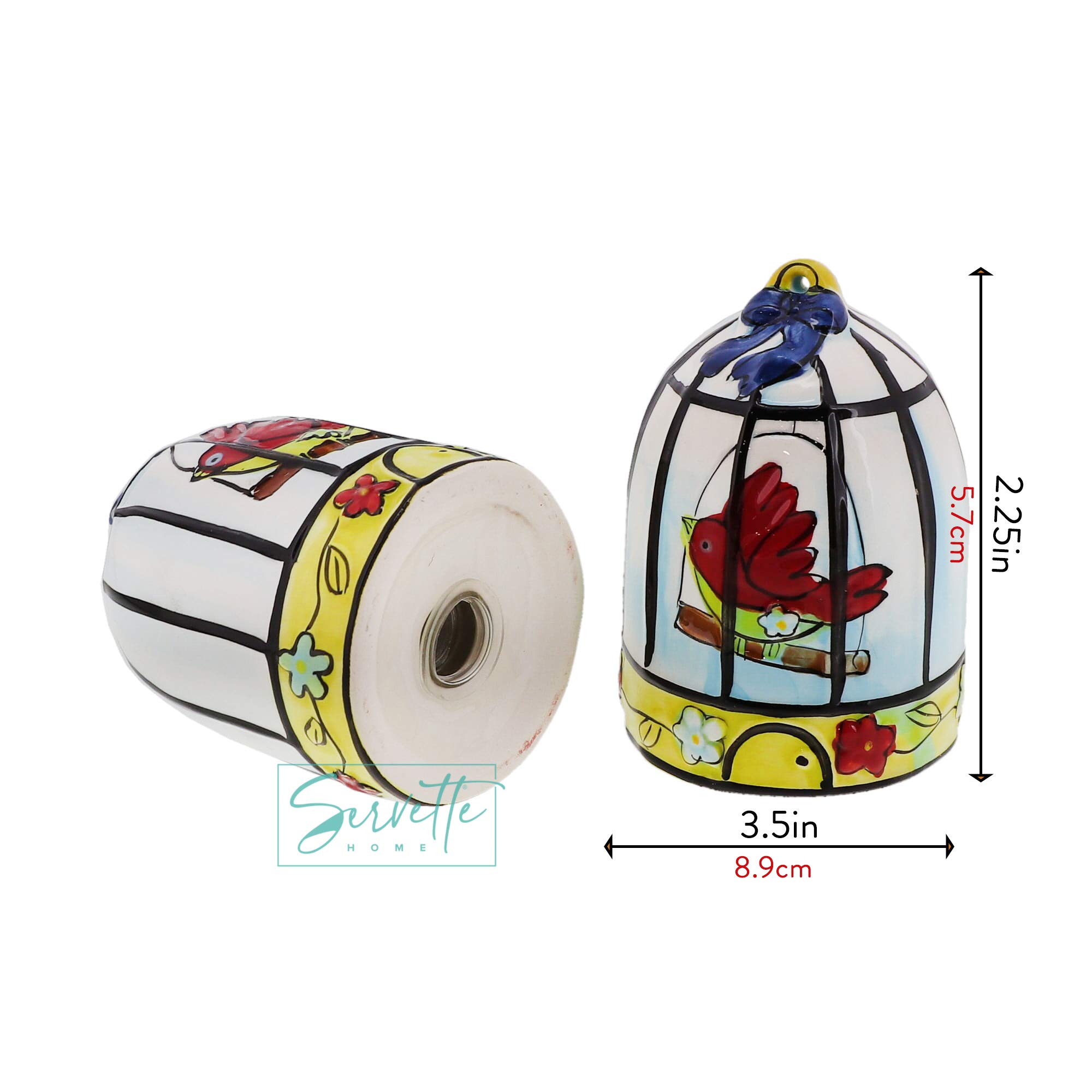 Amazon.com: Ceramic Bird Salt and Pepper Shaker Collectors Kitchen