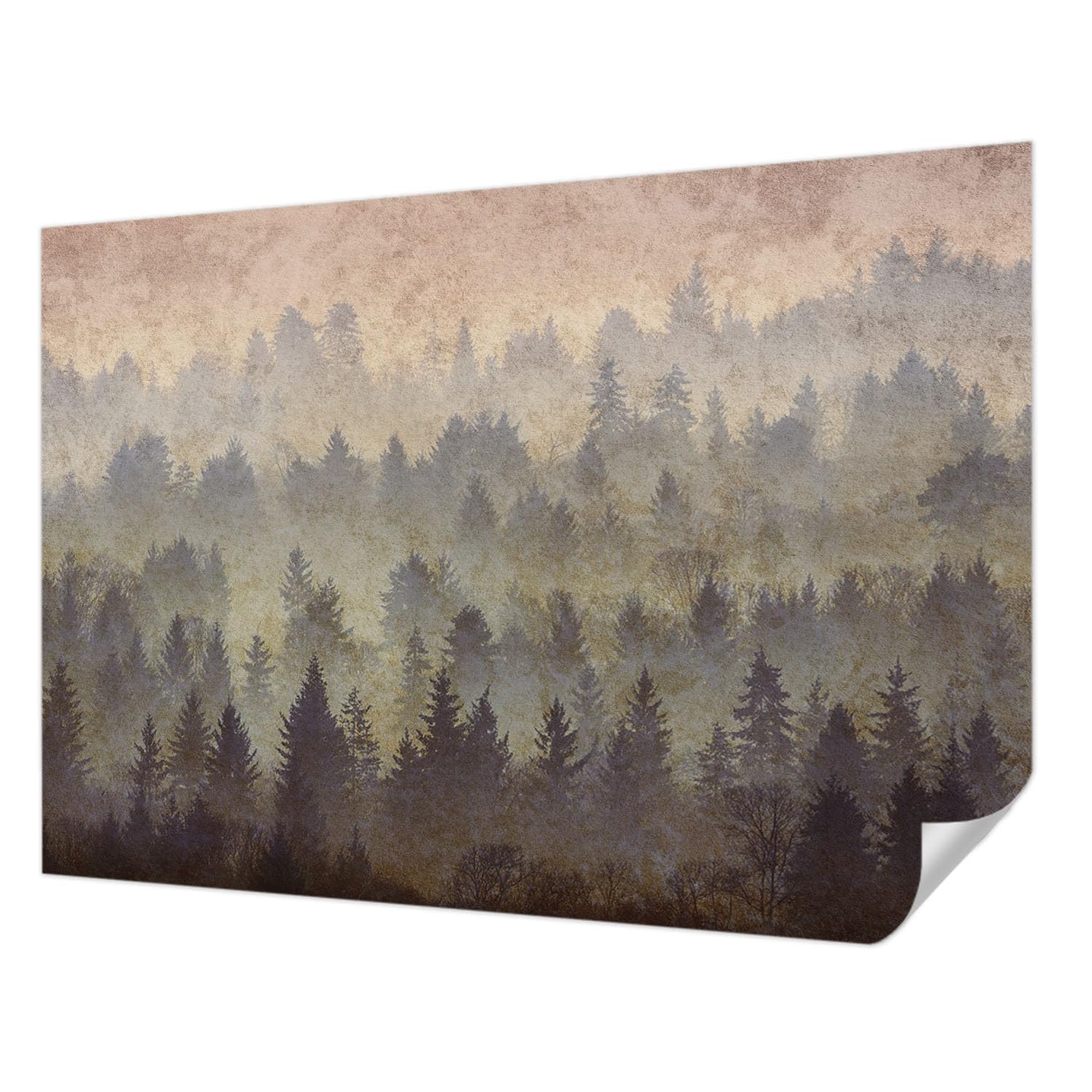 Papier peint photo autocollant de haute qualite panoramique resistant 208x146 cm