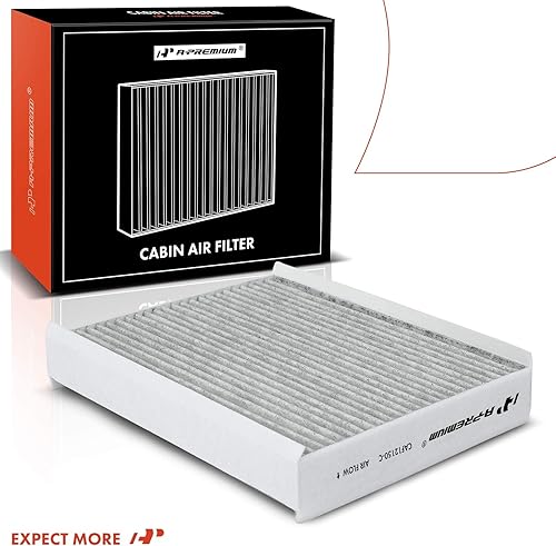 Miniatura 9 de A-Premium Filtro de aire de cabina con carbón activado compatible con modelos Ford y Lincoln - F-150 (15-22), F-250 F-350 F-450 Super Duty (17-22),