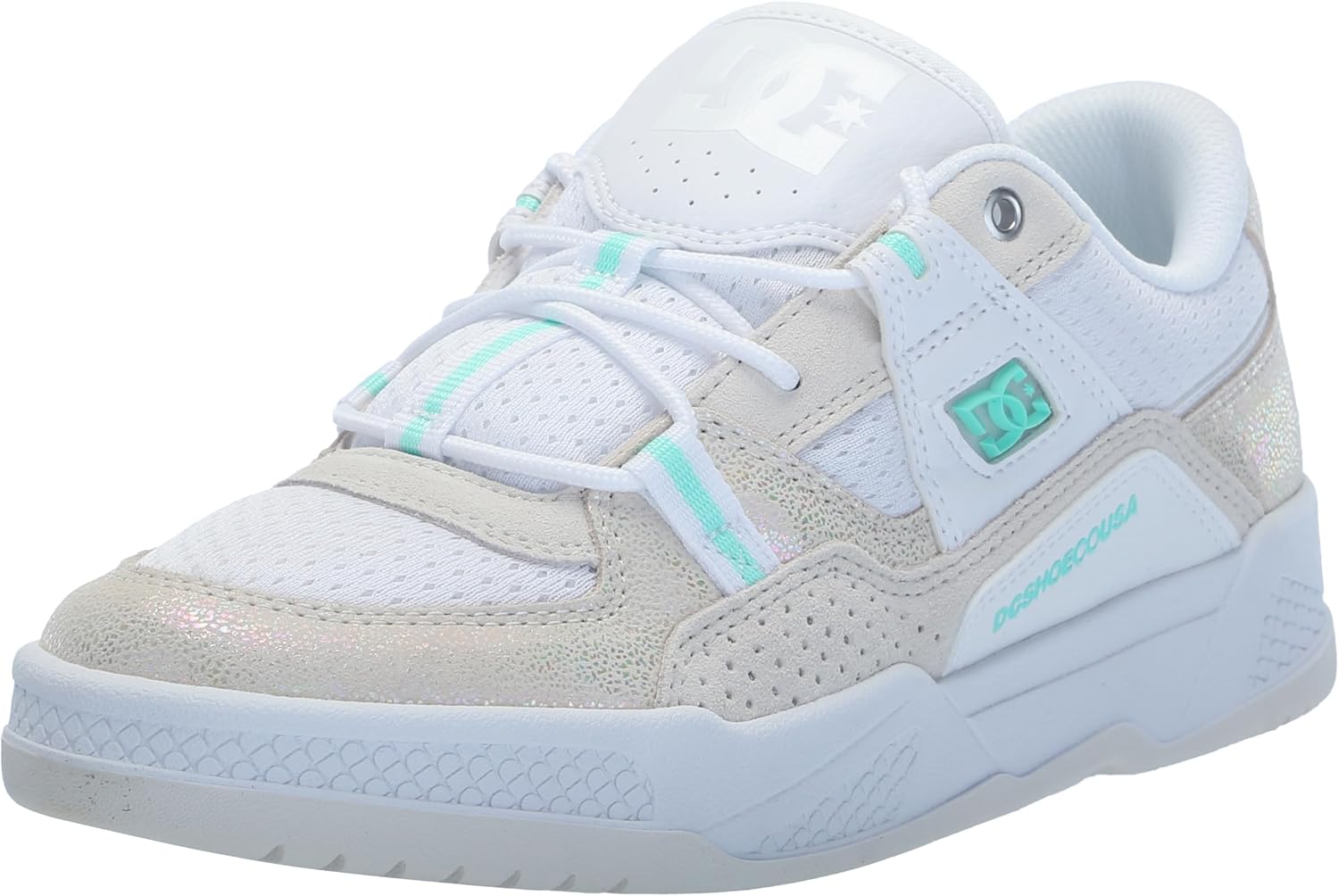 DC Women's Leather Construct Sneakers