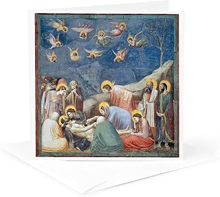 Greeting Card - Lamentation by Giotto - BLN Christian and Biblical Fine Art Collection