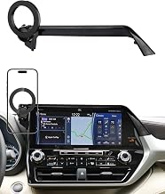 PZK Car Phone Holder for 2020-2026 Toyota Highlander 12.3-inch Screen Only | Magnetic Car Phone Mount with Magsafe for Highlander Lmited/Platinum Accessories 360° Rotation Hands-Free (Not Fit 8'')