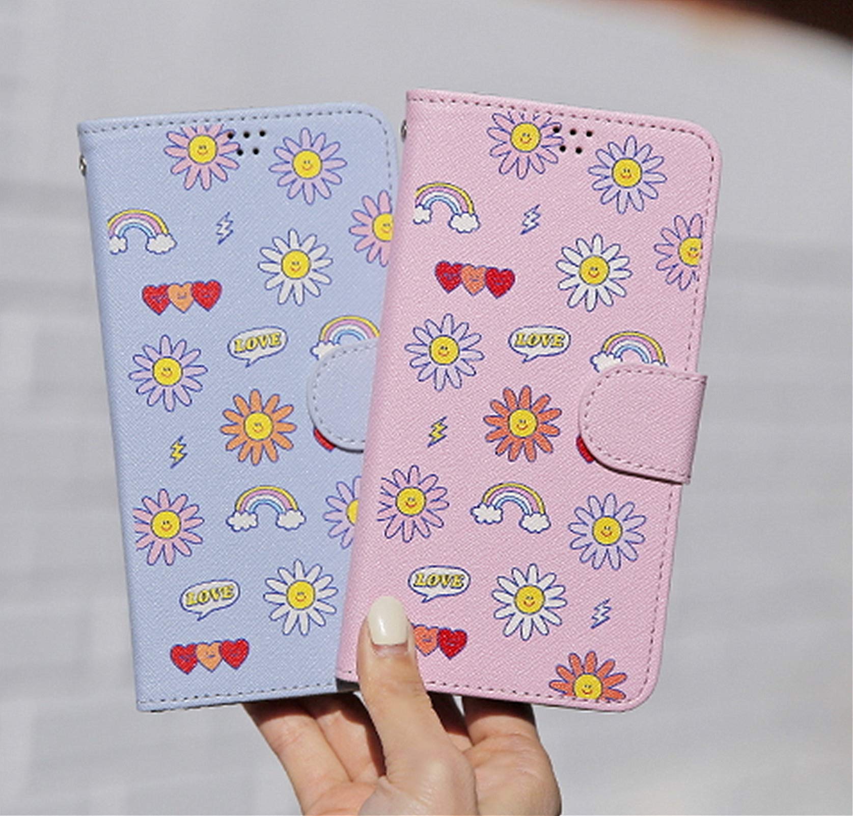 Amazon.co.jp: 可愛い Pattern Purple Smile Flower Emoticon パタン