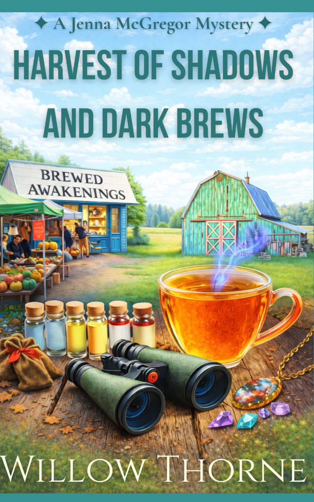 Harvest of Shadows and Dark Brews: A Jenna McGregor Mystery (Jenna McGregor Mystery Series)