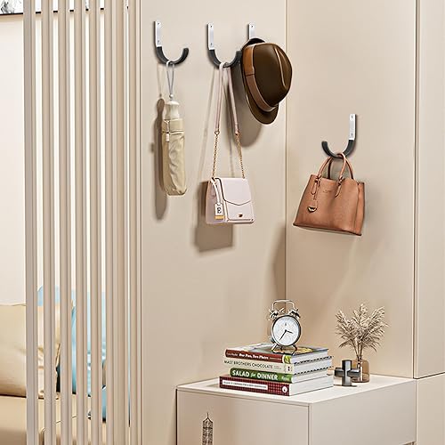 Miniatura 7 de Ganchos de garaje de acero resistente, ganchos de almacenamiento de garaje, organizador de herramientas de jardín de garaje resistente, ganchos de