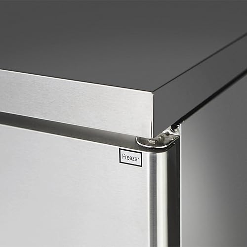 Miniatura 4 de Atosa MGF8404GR Refrigerador de preparación de alimentos bajo encimera de 73 pulgadas para restaurante hotel bar  3 puertas batientes sólidas, 3