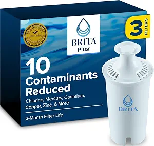 Brita Plus Replacement Water Filter, 3 Pack