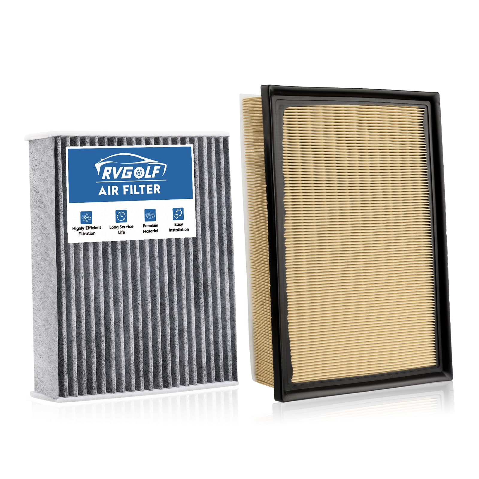 Engine+Cabin Air Filters Kit Fit for 2010-2024 Toyota 4RUNNER 4.0L