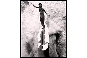 Nostalgic Surfing Photo: Evocative Lake House Decor