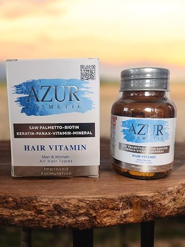 Vitaminas para el crecimiento del cabello para mujeres y hombres  Apoya el cabello más grueso y fuerte  Suplemento de biotina, colágeno y queratina